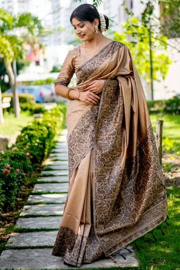 Raw Silk Woven Border Saree SR05800409