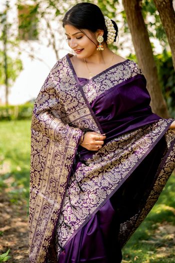 Raw Silk Woven Border Saree SR05800418