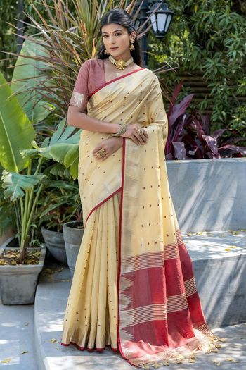 Raw Silk Woven Saree SR05800157