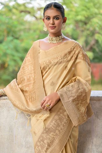 Raw Silk Woven Saree SR05800164