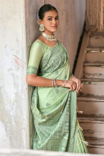 Raw Silk Woven Saree SR05800168