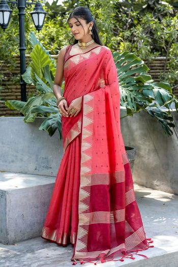 Raw Silk Woven Saree SR05800158