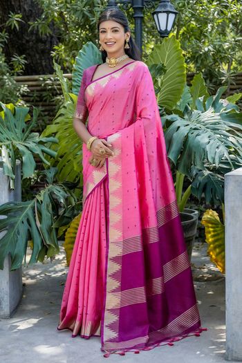 Raw Silk Woven Saree SR05800160