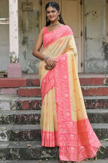 Raw Silk Woven Saree SR05800227