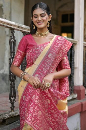 Raw Silk Woven Saree SR05800231