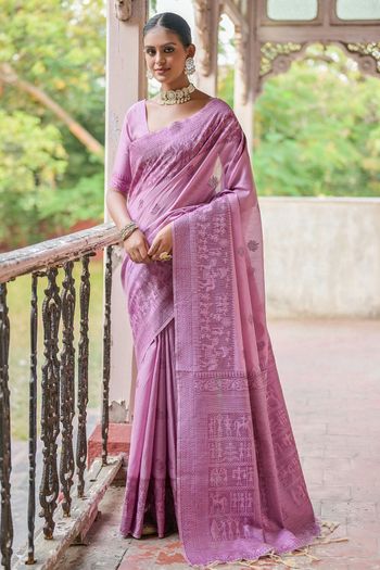 Raw Silk Woven Saree SR05800171