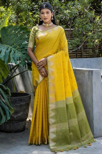 Raw Silk Woven Saree SR05800163