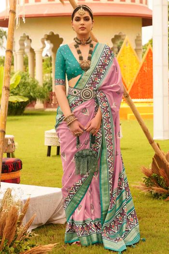 Sigma Silk Digital Print Saree SR01353375