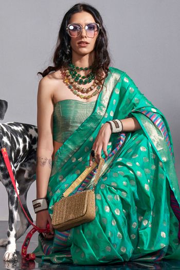 Silk Woven Work Saree SR01353424