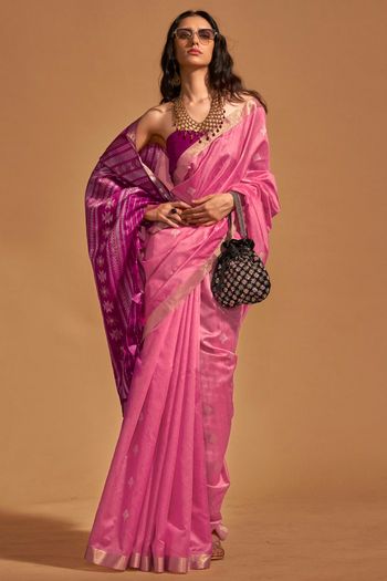 Silk Woven Work Saree SR01353414