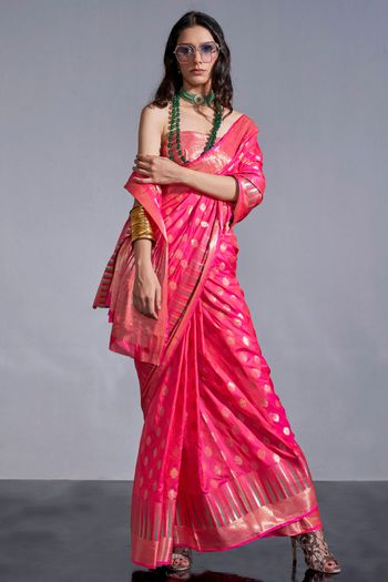 Silk Woven Work Saree SR01353429