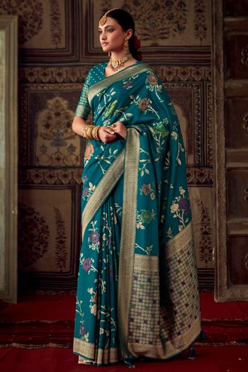 Silk Woven Work Saree SR01353417