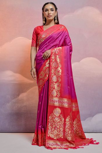 Soft Silk Woven Saree SR05800242