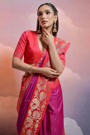 Soft Silk Woven Saree SR05800242