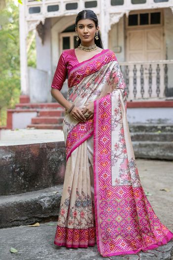 Soft Tussar Silk Handloom Woven Saree SR05800483