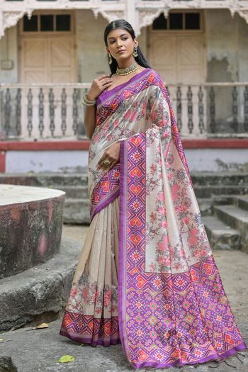 Soft Tussar Silk Handloom Woven Saree SR05800484