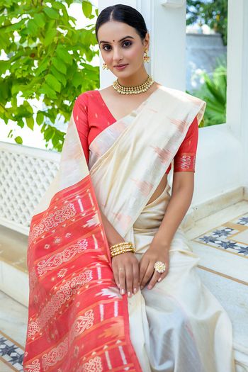 South Silk Zari Woven Saree SR05800277