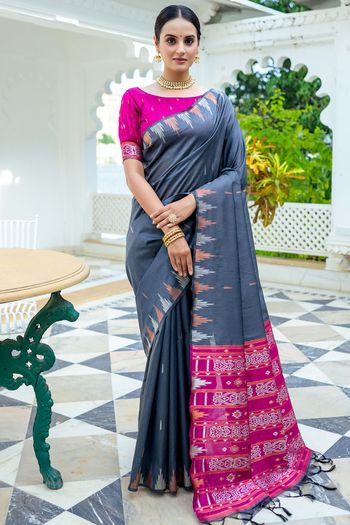 South Silk Zari Woven Saree SR05800279