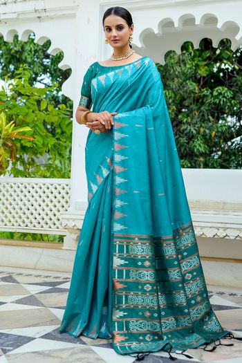 South Silk Zari Woven Saree SR05800283