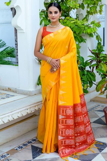 South Silk Zari Woven Saree SR05800284