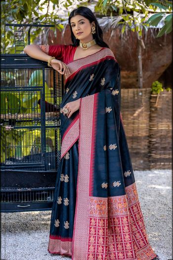 Tussar Silk Woven Saree SR05800172