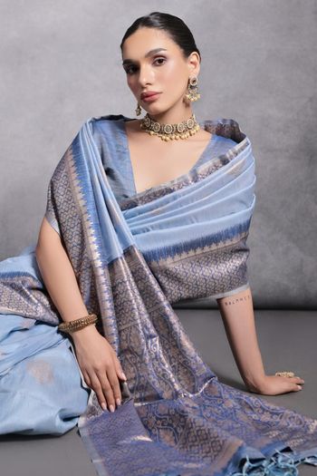 Tussar Silk Woven Saree SR05800271