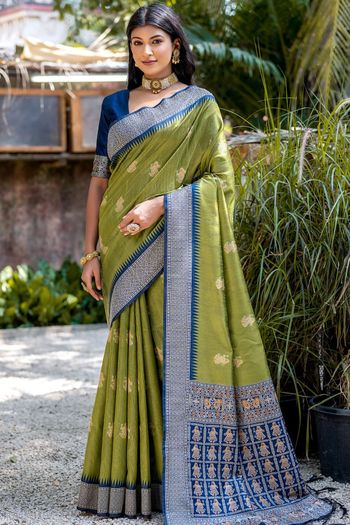 Tussar Silk Woven Saree SR05800176