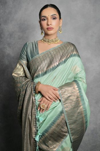 Tussar Silk Woven Saree SR05800275