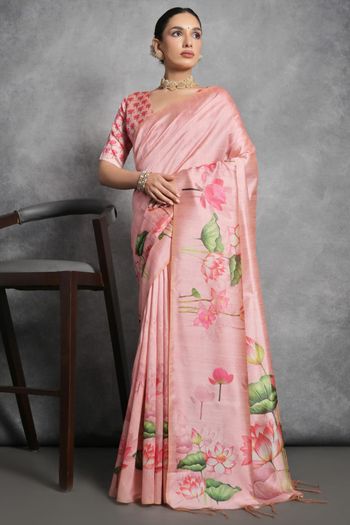 Tussar Silk Woven Saree SR05800249