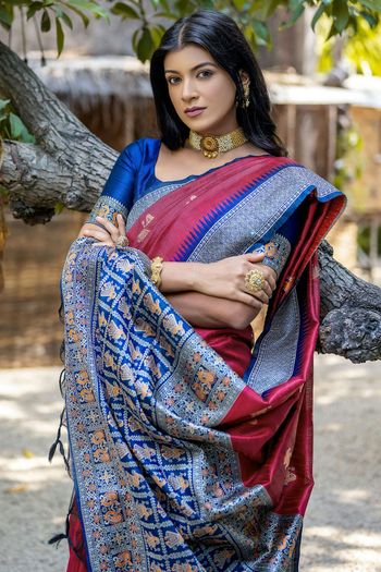 Tussar Silk Woven Saree SR05800179