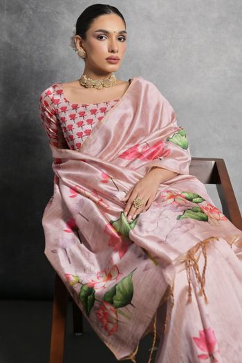 Tussar Silk Woven Saree SR05800250