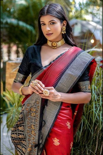 Tussar Silk Woven Saree SR05800180