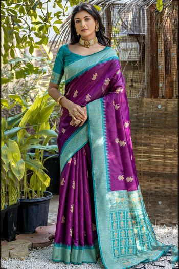 Tussar Silk Woven Saree SR05800181