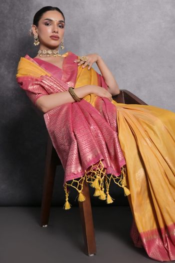 Tussar Silk Woven Saree SR05800276