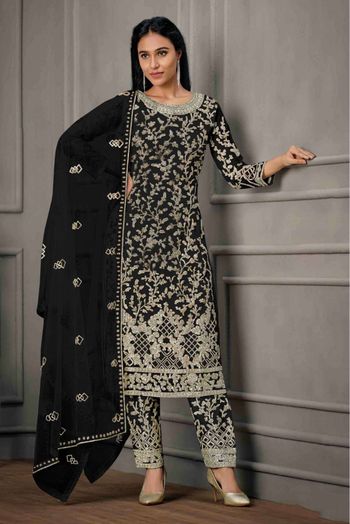 Buy Designer Semi Stitched Salwar Suits Online