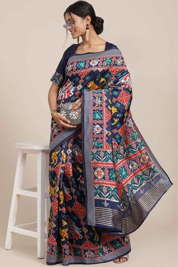 Net Designer Saree In Black Colour - SR4690119
