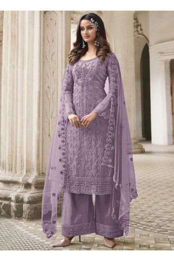 Purple Designer Party Wear Plazo Suit | Sharara set, Clothes for women,  Indian ethnic wear