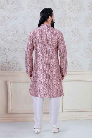 Silk Festival Wear Kurta Pajama In Multicolour Colour - KP5600015