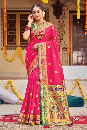 Buy Woven sarees for women online Ninecolours