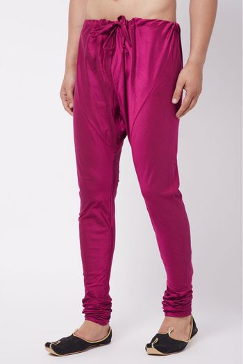 Viscose Blend Festival Wear Pajama In Pink Colour - BM4351942