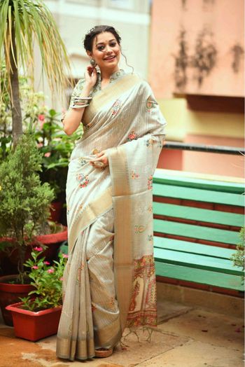 Tussar Silk Saree - Shop Patola Tussar Silk Saree Online | Me99