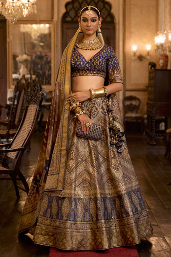 Rajwadi Silk Multicolour Lehenga Choli LD01352264