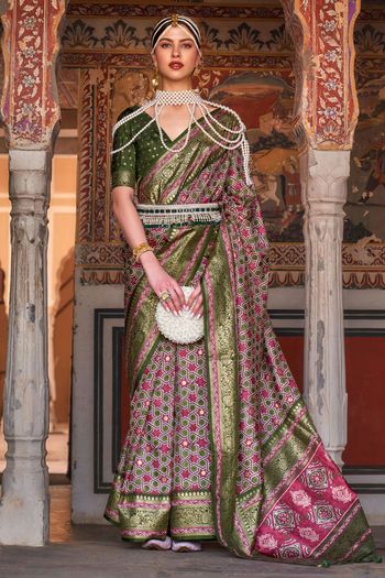 Silk Printed Sarees SR01352195