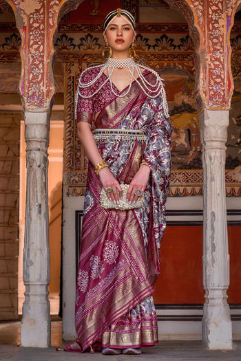 Silk Printed Sarees SR01352187