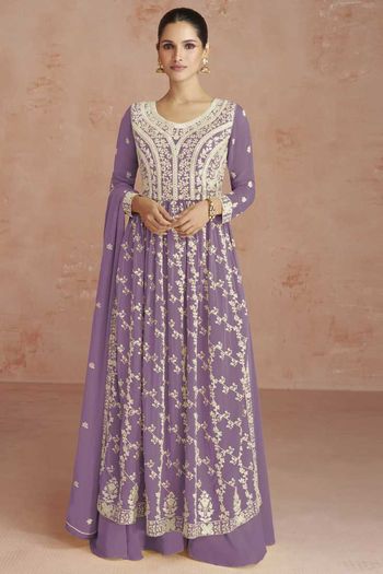 Georgette Pakisatni Style Embroidery Suit  SM05540319