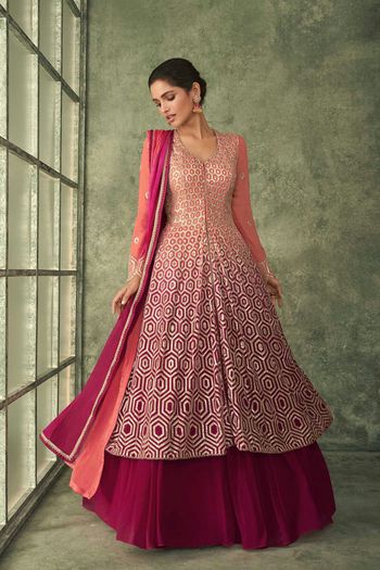 Georgette Suit with Heavy Embroidery work SM054113671