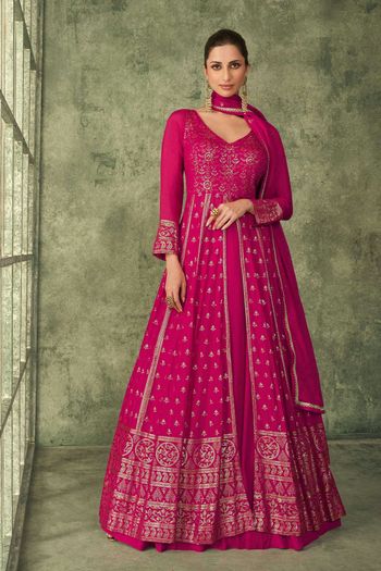 Georgette Suit with Heavy Embroidery work SM054113672