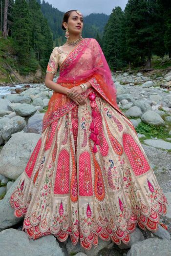 Viscose Silk Lehenga Choli With Heavy Thread Embroidery with Sequince Work LD01353078