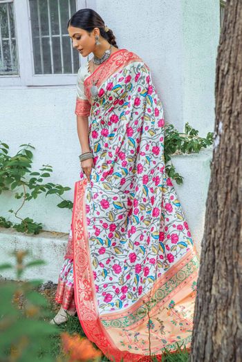 Banarasi Silk Woven Saree SR054112958