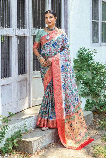 Banarasi Silk Woven Saree SR054112957